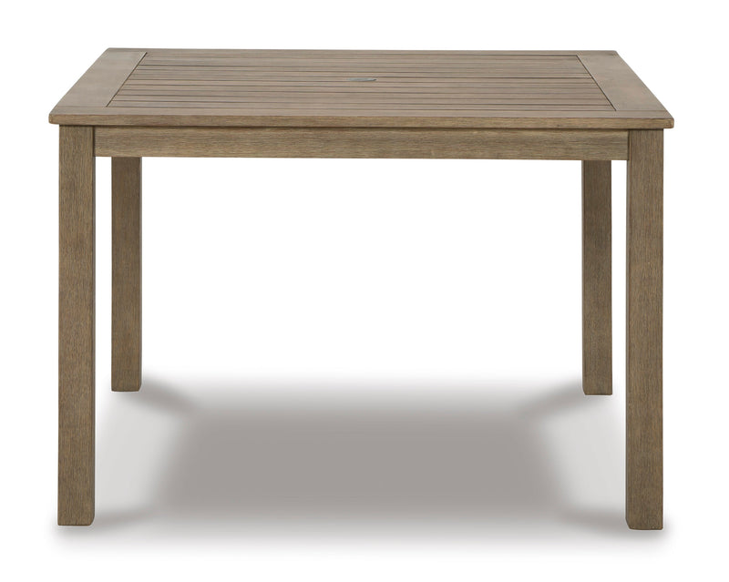 Aria Plains Brown Outdoor Dining Table