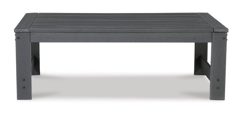 Amora Charcoal Gray Outdoor Coffee Table