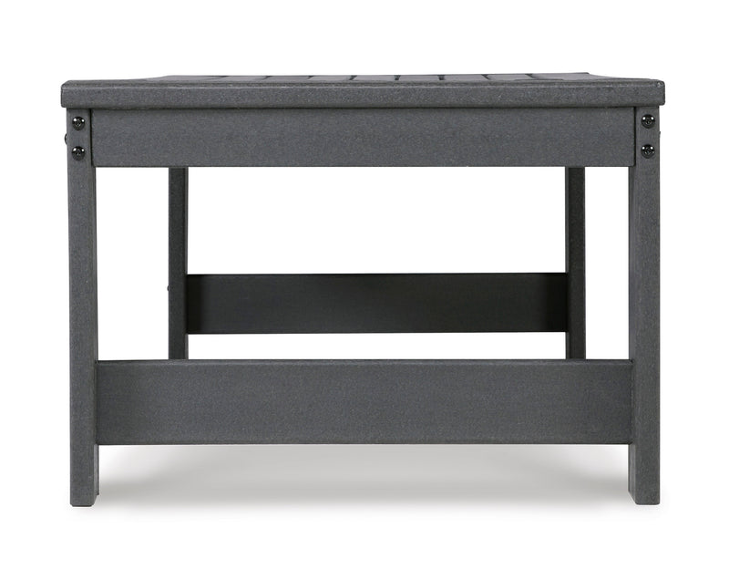 Amora Charcoal Gray Outdoor Coffee Table