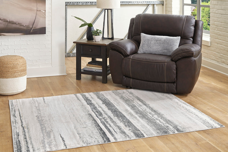 Abanett Cream/Gray Area Rug