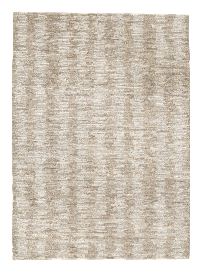 Abanlane Brown & Cream Medium Rug