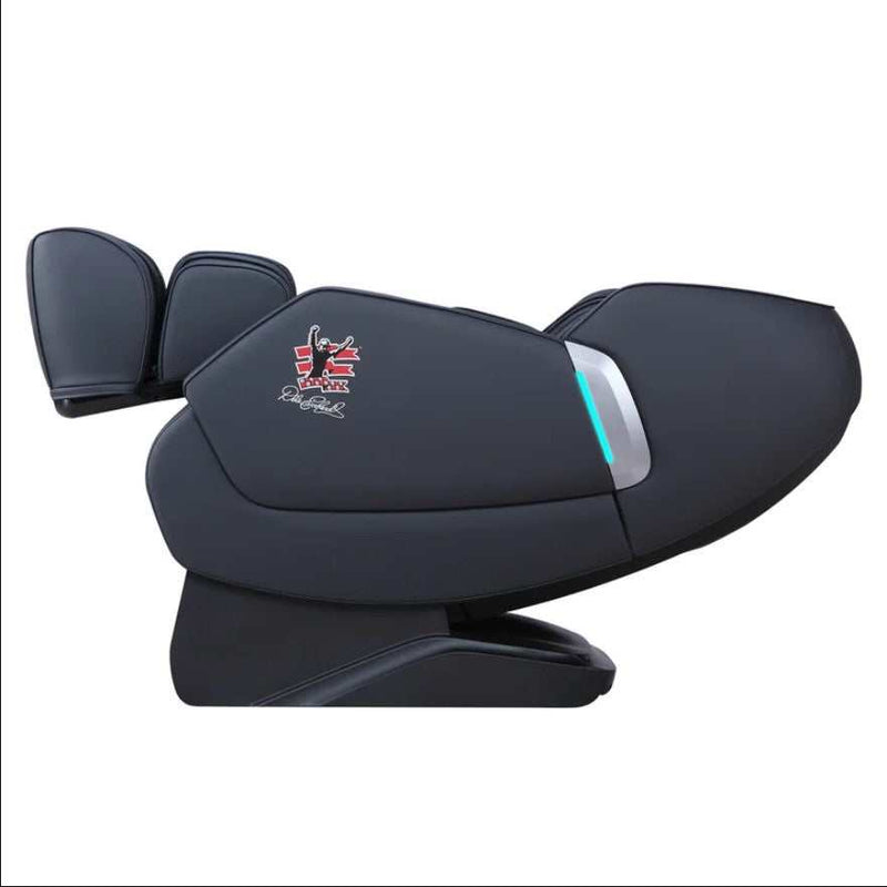 [CYBER WEEK] Nascar - Black - Power Reclining Full Body Massage Chair - Ornate Home