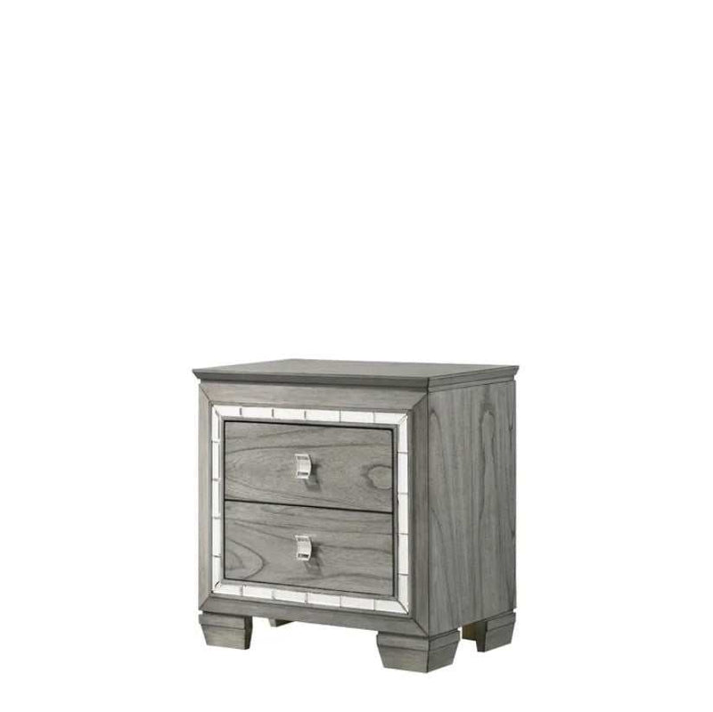 Alanis - Gray - Nightstand - Ornate Home