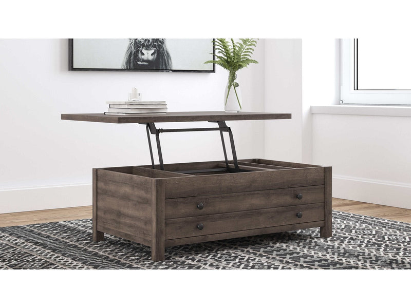 Arlenbry - Gray - Coffee Table w/ Lift Top - Ornate Home