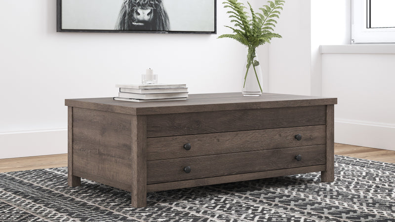 Arlenbry - Gray - Coffee Table w/ Lift Top - Ornate Home