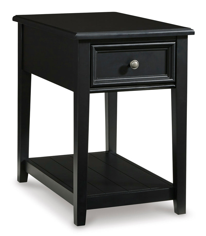 Beckincreek Black End Table