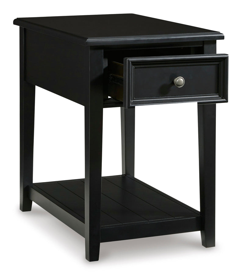 Beckincreek Black End Table