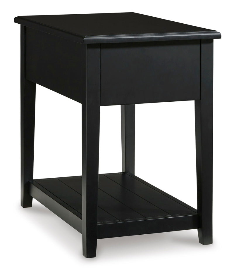 Beckincreek Black End Table