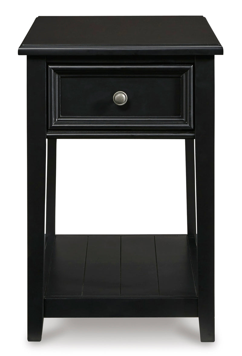 Beckincreek Black End Table