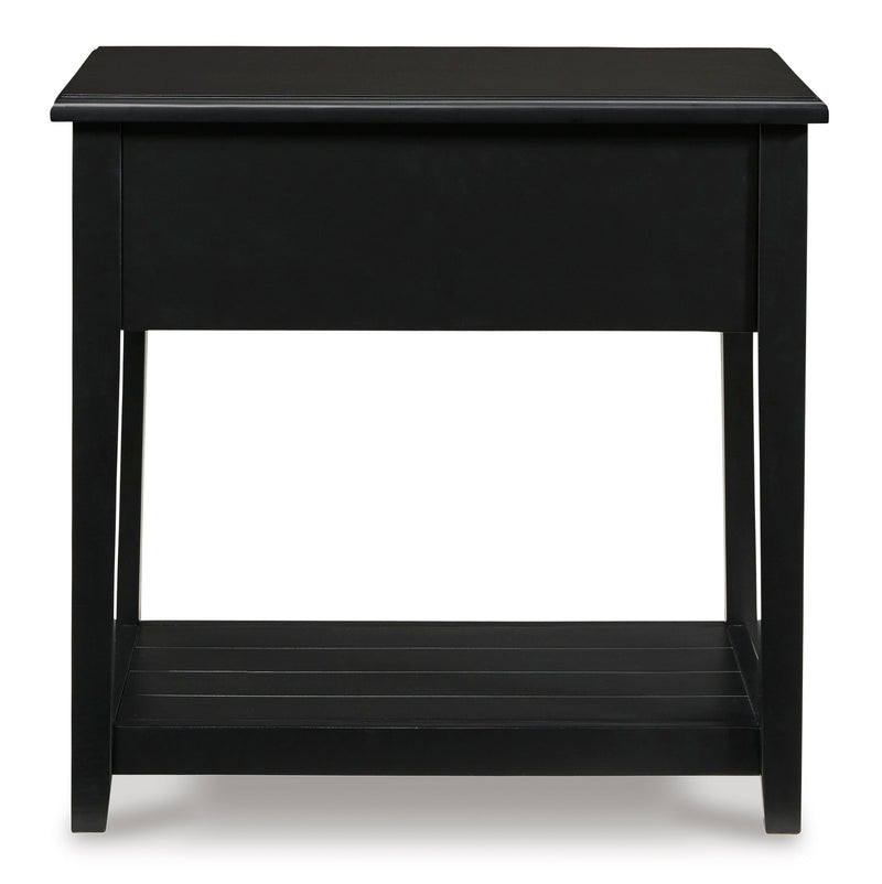 Beckincreek Black End Table