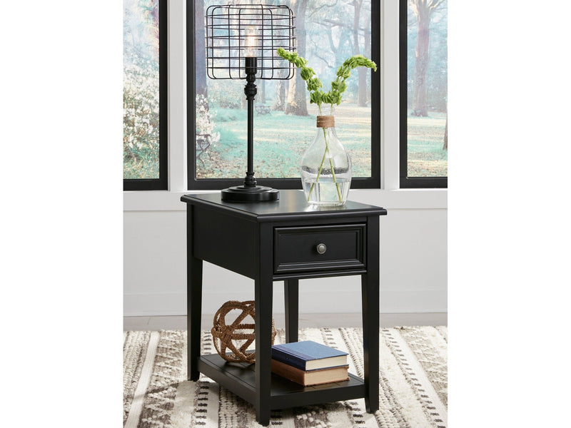 Beckincreek Black End Table