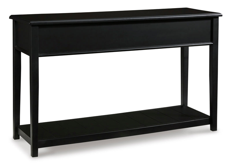 Beckincreek Black Sofa Table