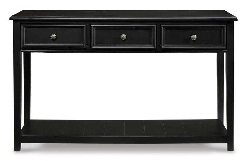 Beckincreek Black Sofa Table