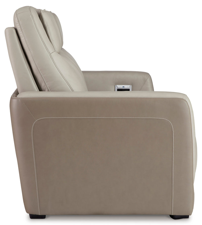 Battleville Almond Power Reclining Sofa