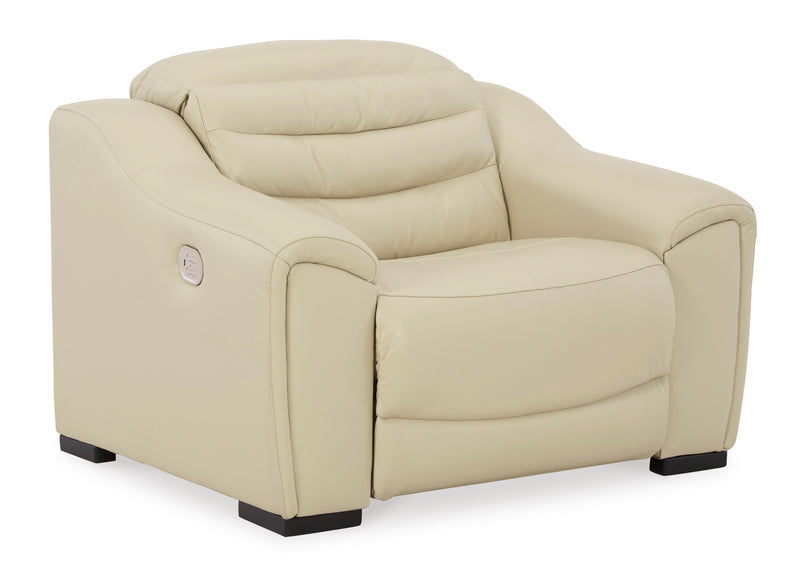 Center Line Cream Power Recliner