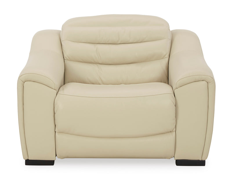 Center Line Cream Power Recliner