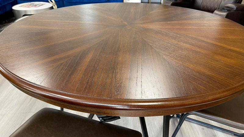 Centiar - Two-tone Brown - Round Dining Table - Ornate Home