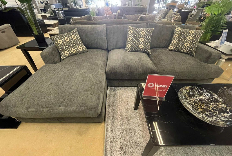 Kaylee - Gray - LAF Sectional Sofa (2pc) - Ornate Home