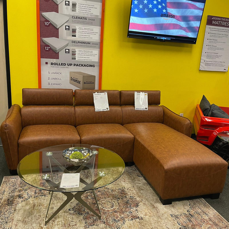 Holmestrand Brown Sectional Sofa