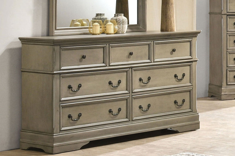 Lasthenia Antique Warm Gray Dresser