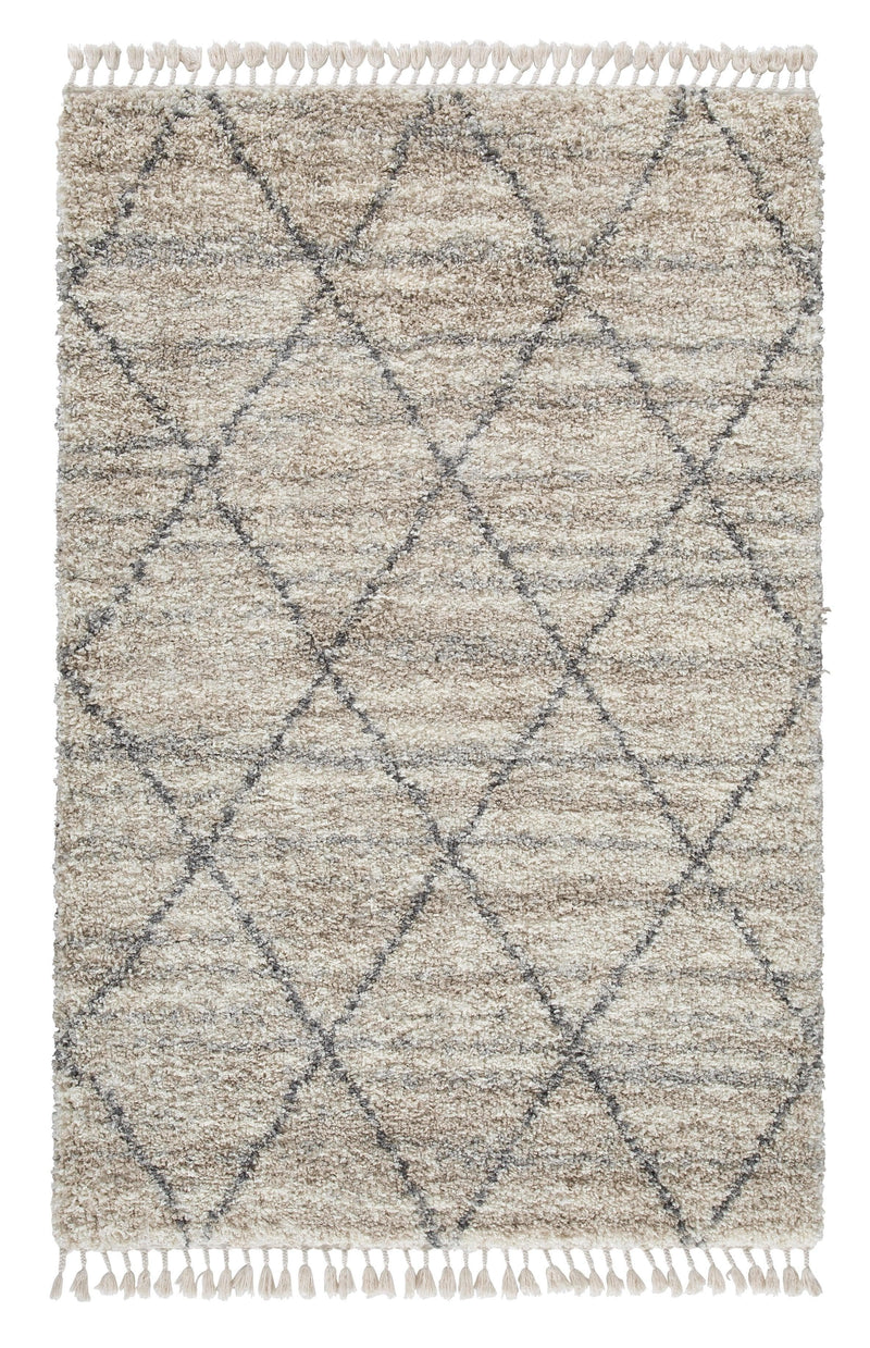 Abdalah - Beige/Gray - 7'10" x 9'10" Rug - Ornate Home