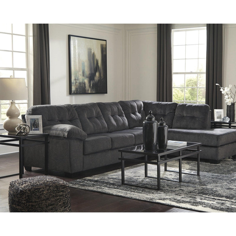 Accrington 2pc L Shape Sectional Sofa w/ Chaise - Ornate Home