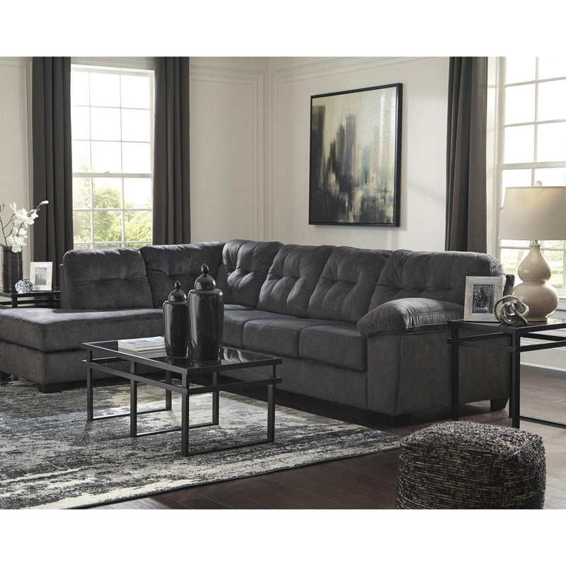 Accrington 2pc L Shape Sectional Sofa w/ Chaise - Ornate Home