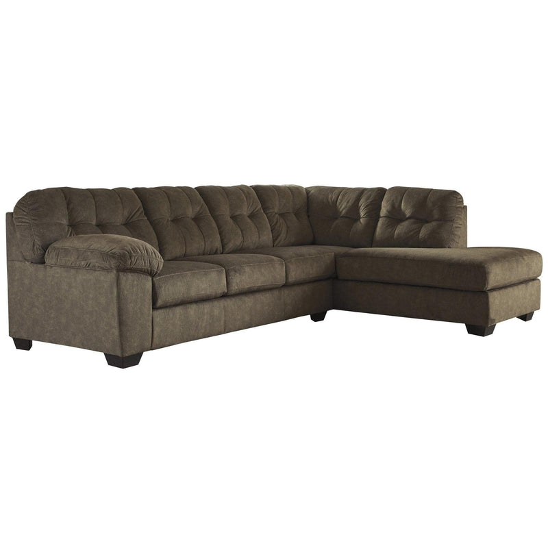 Accrington 2pc L Shape Sectional Sofa w/ Chaise - Ornate Home