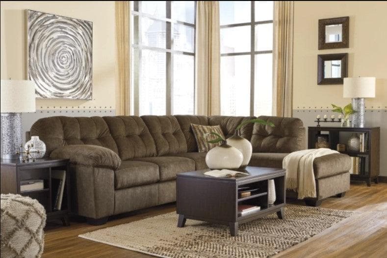 Accrington 2pc L Shape Sectional Sofa w/ Chaise - Ornate Home