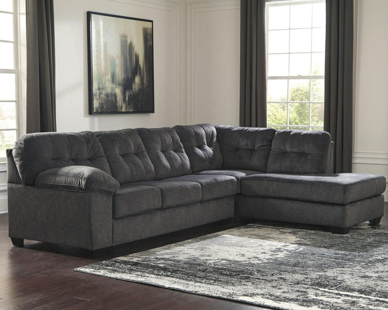 Accrington 2pc L Shape Sectional Sofa w/ Chaise - Ornate Home