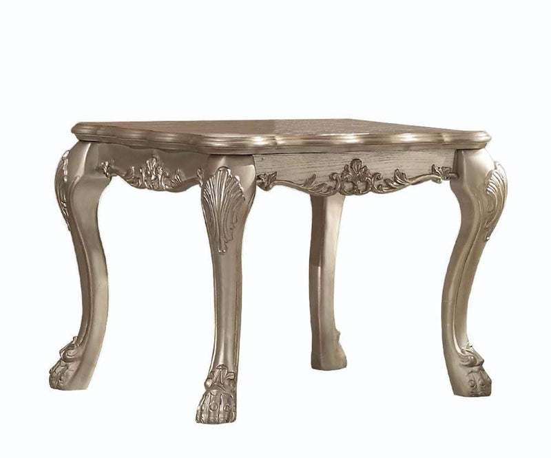 Acme Dresden End Table in Gold Patina 83161 - Ornate Home