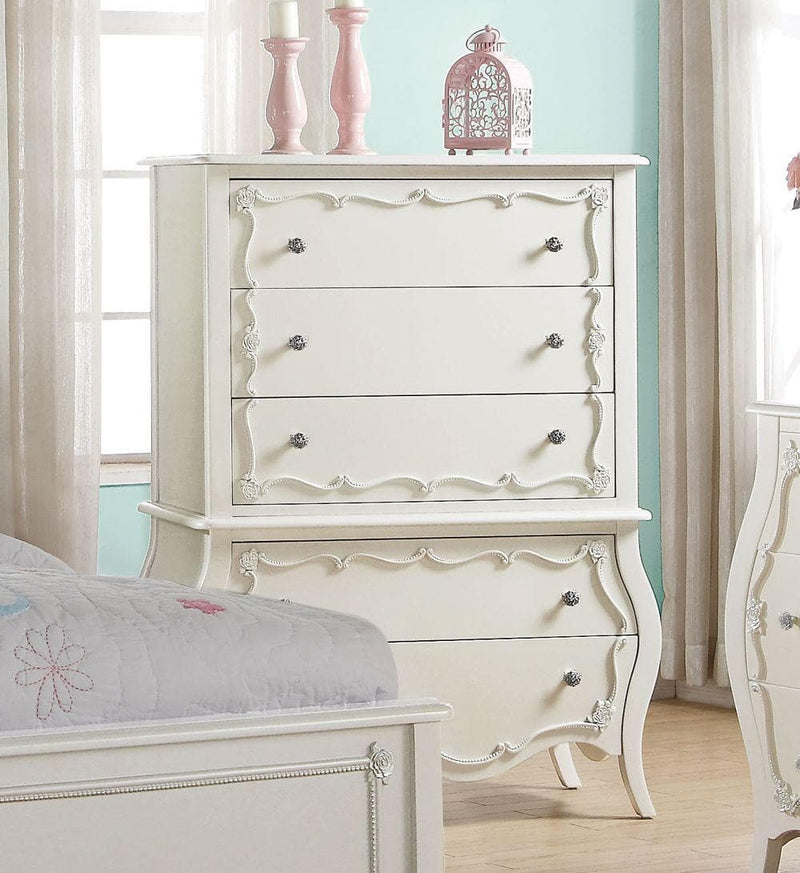 Acme Edalene Chest in Pearl White 30515 - Ornate Home