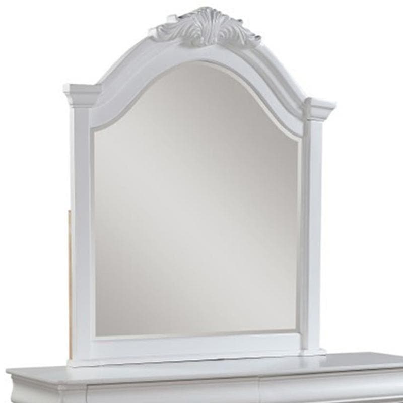 ACME Estrella Youth Dresser Mirror in White 30244 - Ornate Home