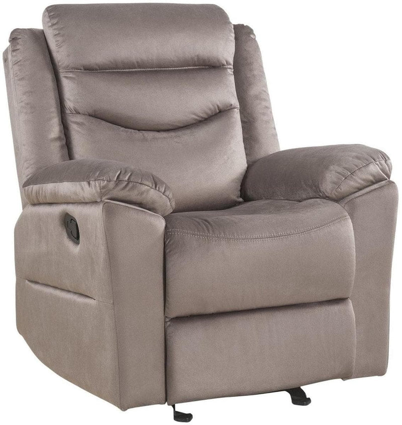 Acme Furniture Fiacre Glider Recliner in Brown 53667 - Ornate Home