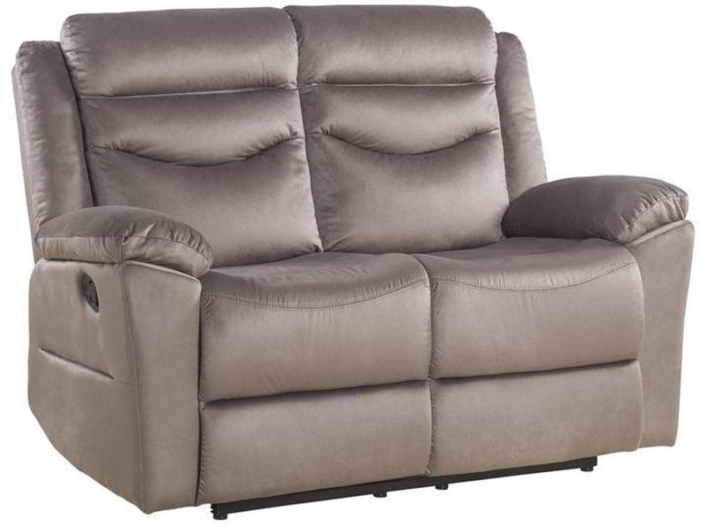 Acme Furniture Fiacre Motion Loveseat in Brown 53666 - Ornate Home