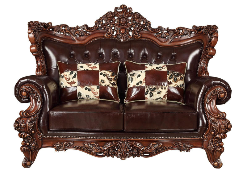 Acme Furniture Forsythia Loveseat in Espresso 53071 - Ornate Home