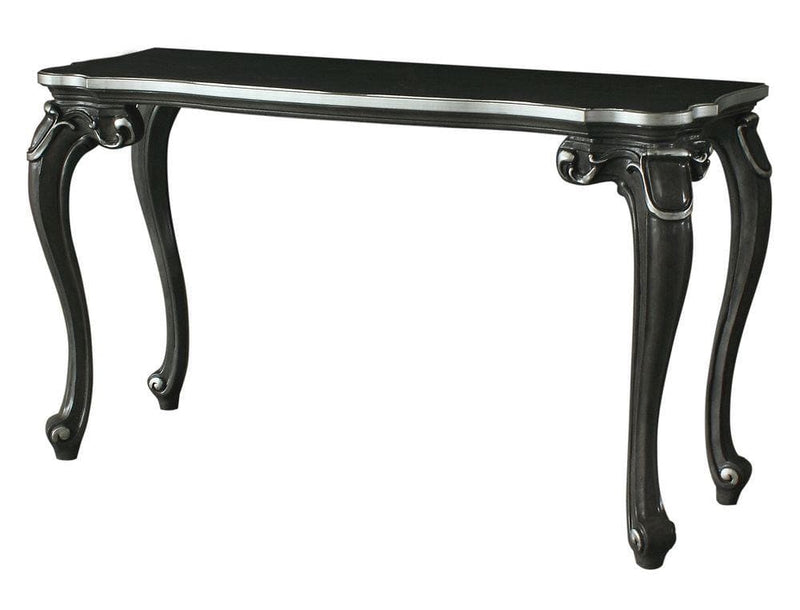 Acme Furniture House Delphine Sofa Table in Charcoal 88833 - Ornate Home