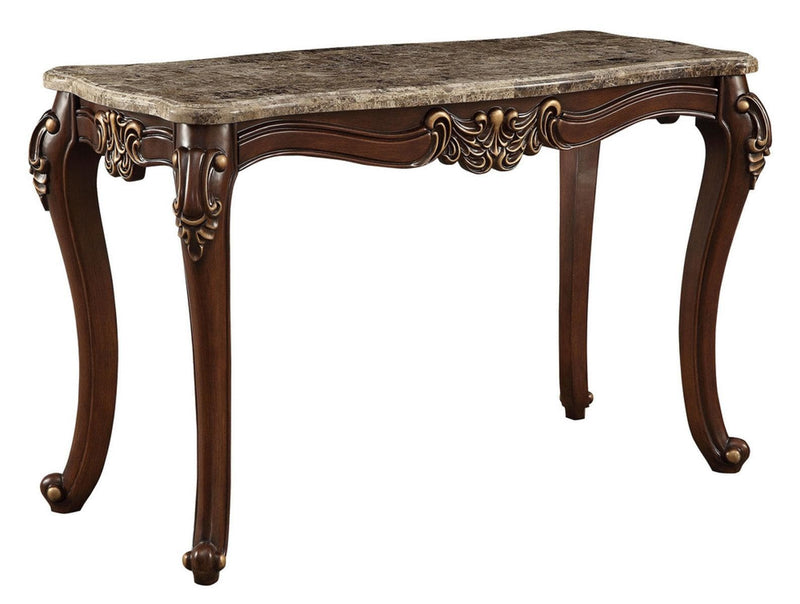 Mehadi Sofa Table in Walnut 81698 - Ornate Home