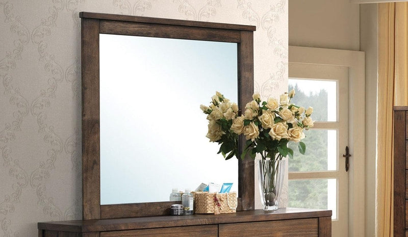 Merrilee Landscape Mirror in Oak 21684 - Ornate Home