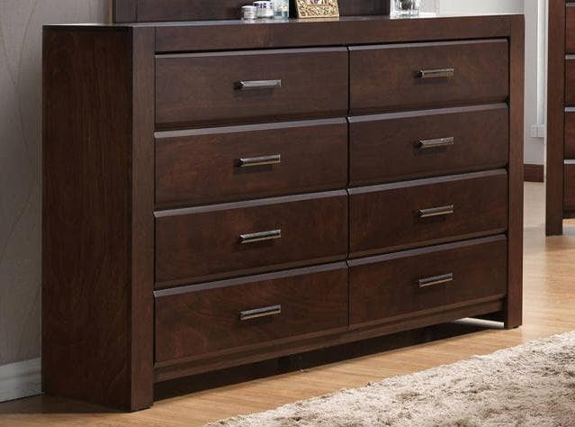 Oberreit 8 Drawer Dresser in Walnut 25795 - Ornate Home