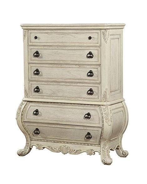 Acme Ragenardus Chest in Antique White 27016 - Ornate Home