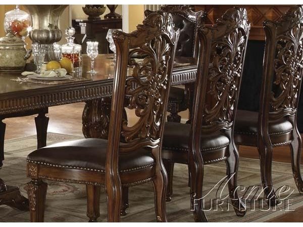 Acme Vendome Cherry Finish Side Chair (Set of 2) 60003 - Ornate Home