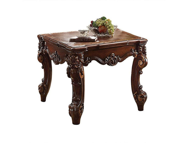 Acme Vendome End Table in Cherry 83131 - Ornate Home