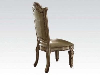 Acme Vendome Side Chair (Set of 2) in Gold Patina 63003 - Ornate Home