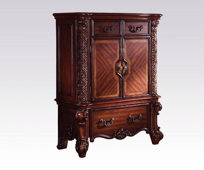 Acme Vendome Traditional Drawer Chest in Cherry 22006 CLOSEOUT - Ornate Home