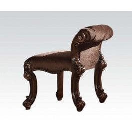 Acme Vendome Vanity Stool in Cherry 22010 - Ornate Home