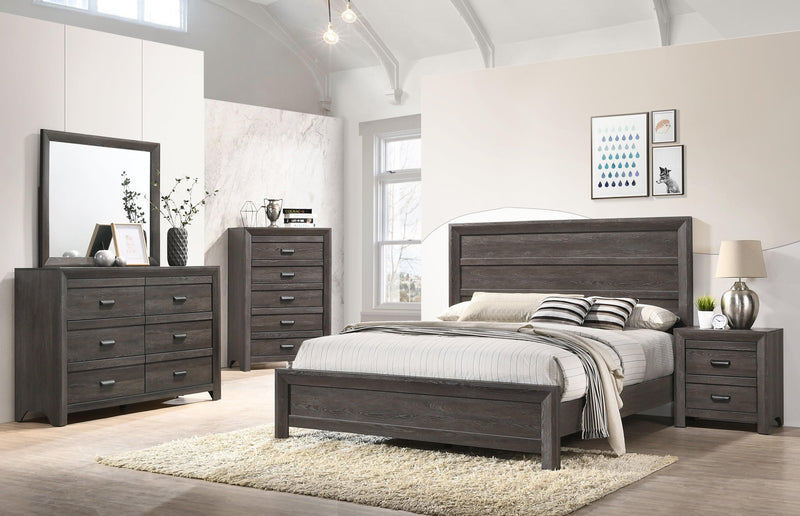 Adalaide Brown Panel Bedroom Set - Ornate Home