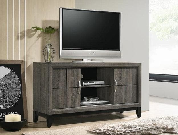 Akerson - Gray - 55" TV Stand - Ornate Home