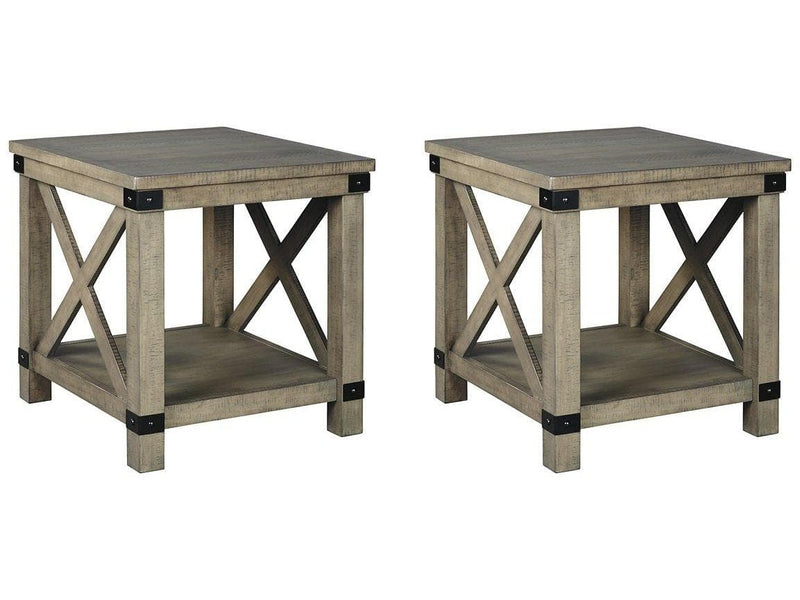 Aldwin 2-Piece End Table Set - Ornate Home