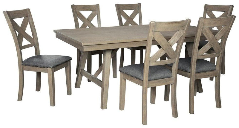 Aldwin 7-Piece Dining Room Set - Ornate Home